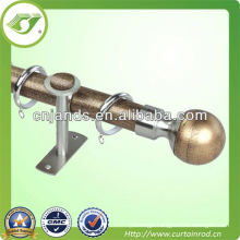 35mm new design wooden color curtain rod